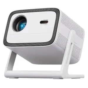 WANBO VALI 1 PRO WHITE WARM PROJECTOR 900 ANSI LUMEN FULL HD GOOGLE TV GIMBAL