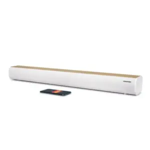 THOMSON SOUND BAR BT 200W USB PLAYER EQ REMOTE WOOD/WHITE SB401T