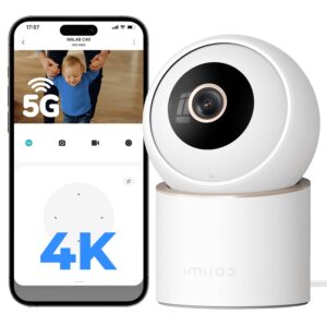 IMILAB C40 HOME SECURITY CAMERA NIGHT VISION 360 4K WHITE CMSXJ112A