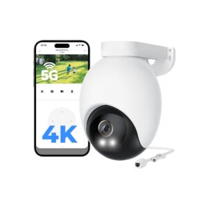IMILAB EC6 PRO FLOODLIGHT OUTDOOR SECURITY CAMERA 4K WHITE CMSXJ120A