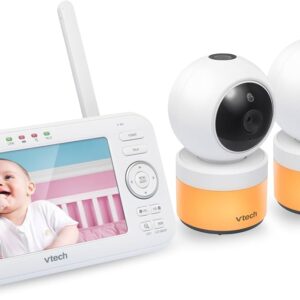 VTECH BABY MONITOR SCREEN 5" WITH MOTION DETECTION AND LIGHT PROJECTION VM5463