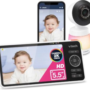 VTECH BABY MONITOR SCREEN VIDEO 5.5"