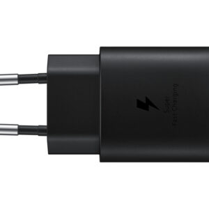 SAMSUNG PD 25W WALL CHARGER USB C TO C EP-TA800XBE BLACK