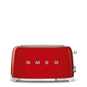 SMEG TOASTER 2X4 50´S STYLE RED TSF02RDEU