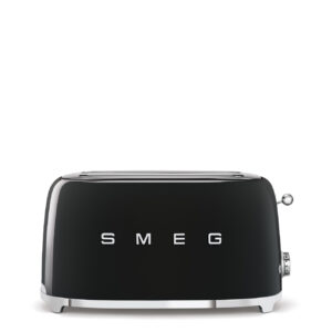 SMEG TOASTER 2X4 50´STYLE BLACK TSF02BLEU