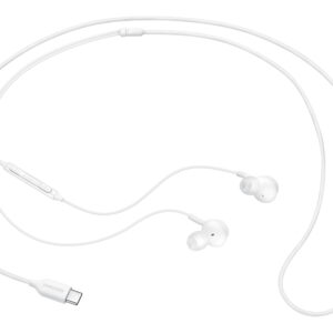SAMSUNG EARPHONES IN-EAR CABLE USB-C MICROPHONE VOL. CONTROL WHITE BY AKG EO-IC100BWEGEU