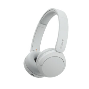 SONY WHCH520W HEADPHONES BT MIC 50H WHITE