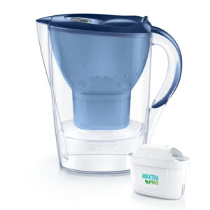 BRITA JUG MARELLA BLUE 2.4 LTS + 2 FILTERS MAXTRA PRO