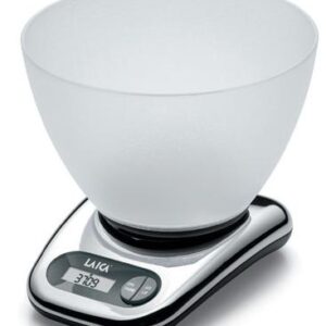 LAICA KITCHEN SCALE DIGITAL BOWL SILVER 5KG MAX BX9240