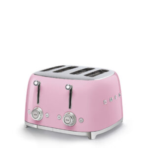 SMEG TOASTER 4X4 50´STYLE PINK TSF03PKEU