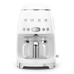 SMEG DRIP COFFEE MAKER 50'S STYLE WHITE DCF02WHEU