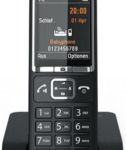 GIGASET WIRELESS PHONE COMFORT 550 BLACK CHROME (S30852-H3001-D204)