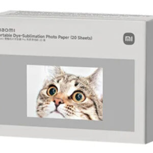 XIAOMI MI PORTABLE PHOTO PRINTER PAPER DYE-SUBLIMATION 20UD BHR082NGL