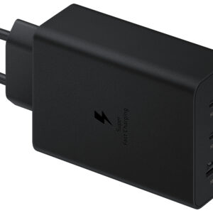 SAMSUNG POWER WALL CHARGER 65W TRIPLE 2XUSB-C + 1XUSB BLACK EP-T6530NBEGEU