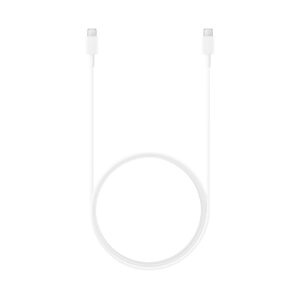 SAMSUNG CABLE USB-C TO USB-C 3A 1,8M WHITE EP-DX310JWEGEU