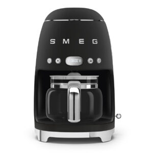 SMEG DRIP COFFEE MAKER 50´STYLE BLACK MATTE DCF02BLMEU
