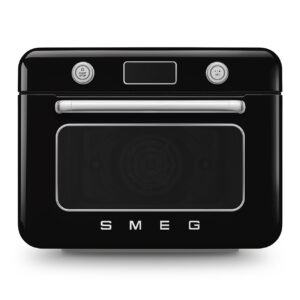 SMEG MULTIFUNCTION COUNTERTOP OVEN 50'S STYLE WITH GALILEO TECHNOLOGY BLACK COF01BLEU