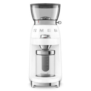 SMEG COFFEE GRINDER 50'STYLE WHITE CGF03WHEU