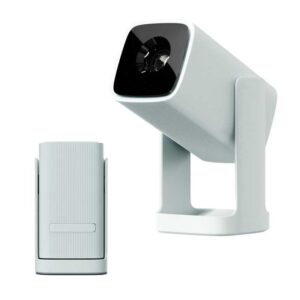WANBO CUBE 1 SKY BLUE PROJECTOR 720P, 200 ISO LUMEN ANDROID TV 11